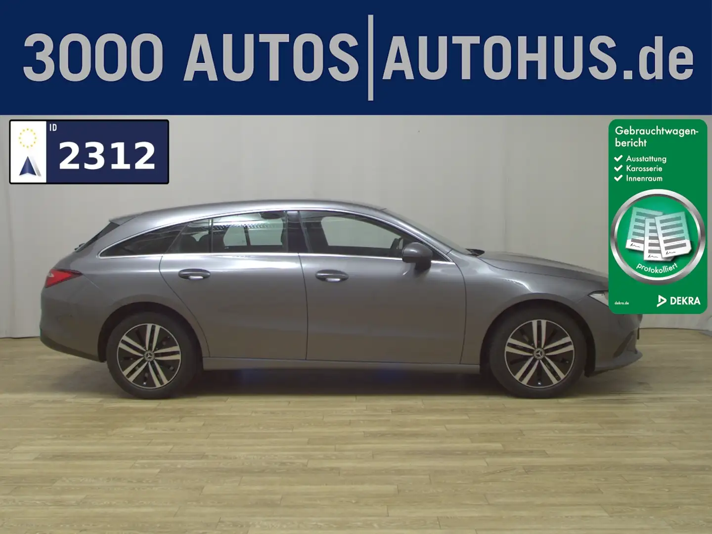 Mercedes-Benz CLA 200 SB d Navi Shz MBUX Gris - 1