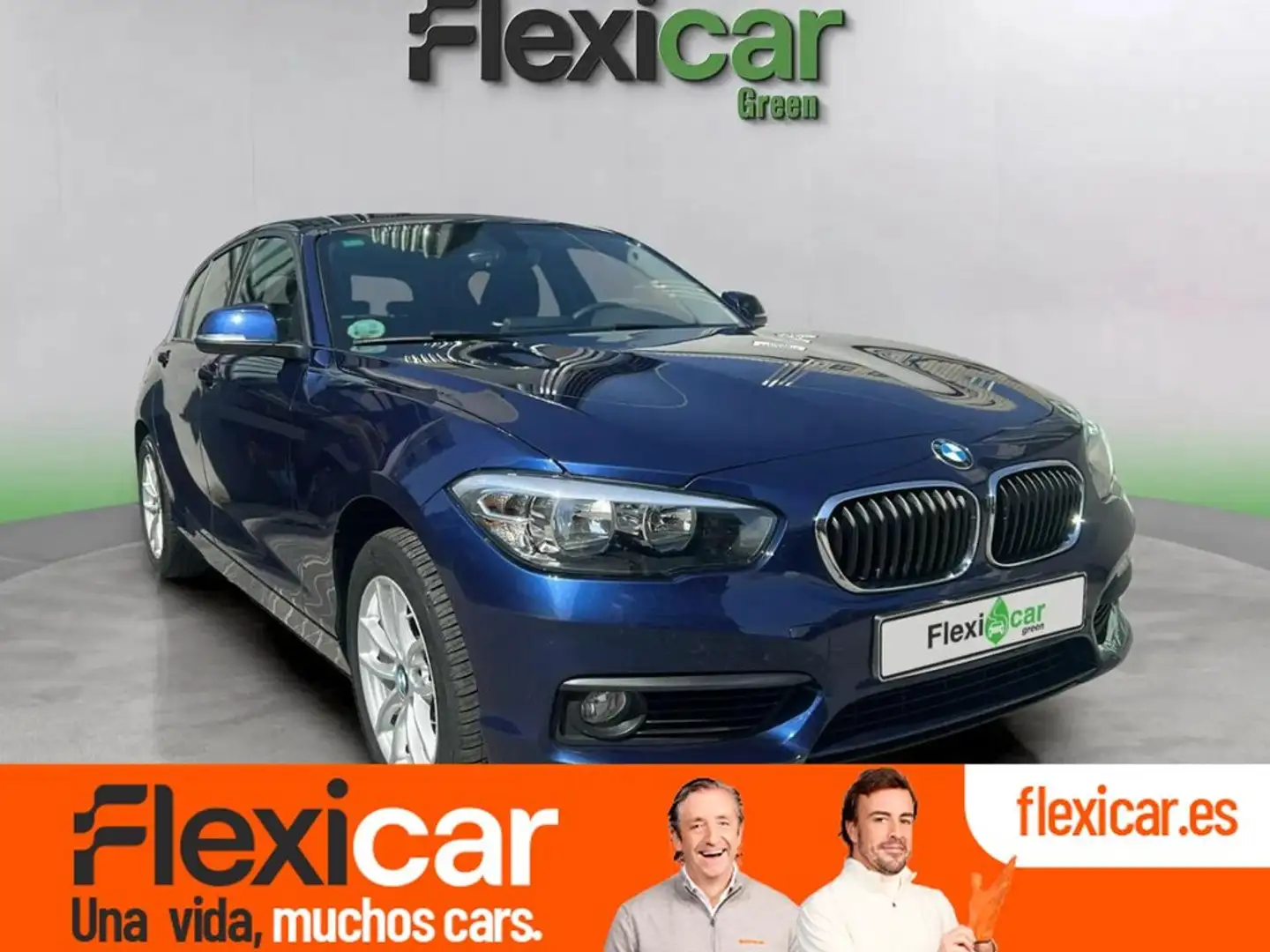 BMW 118 118d Azul - 1