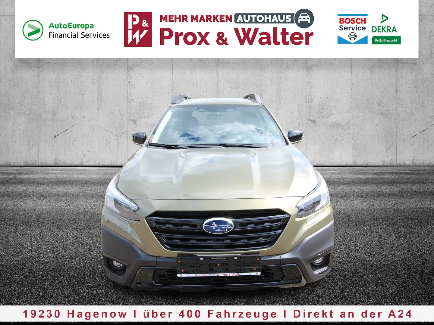 Subaru OUTBACK 2.5i Exclusive Cross LED+AHK+NAVI+KAMERA Zöld - 1