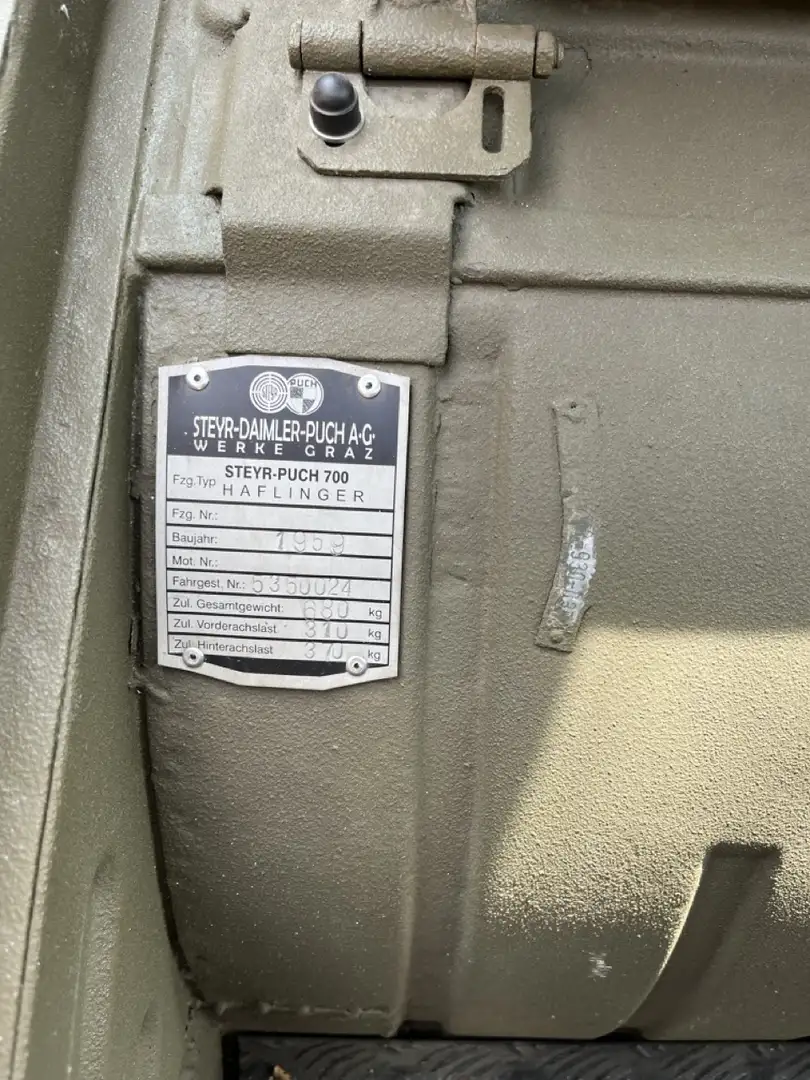 Puch Haflinger 700 Haflinger 4x4 Grün - 2