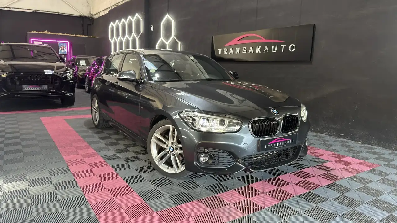 BMW 118 SERIE M Sport 118d 2.0 150 cv RA DE RECUL GRAND CRAN GES CUIR — photo 1 of 40