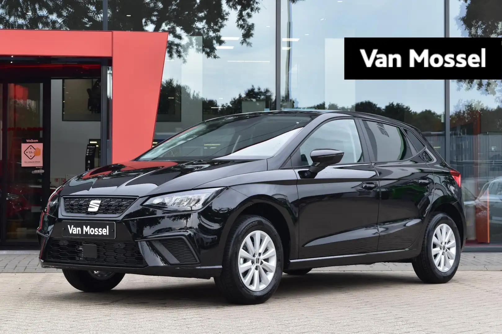 SEAT Ibiza 1.0 EcoTSI Style Business Connect | Private Lease Zwart - 1