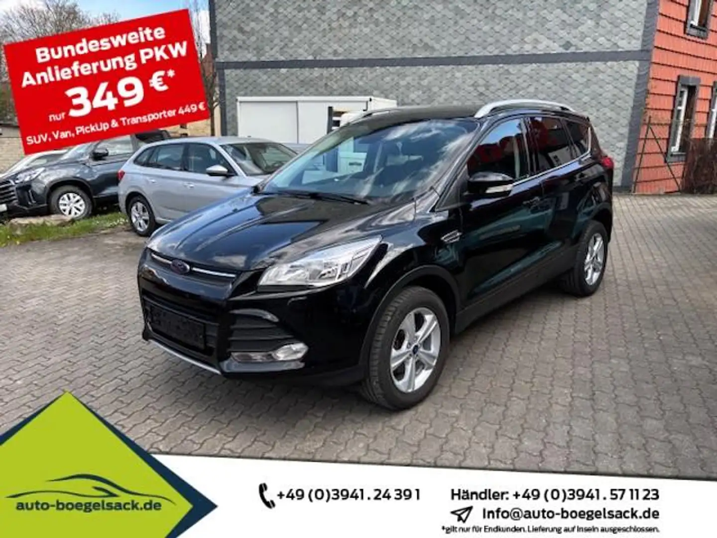 Ford Kuga 1.5 EcoBoost 2x4 SYNC+TEMPOMAT+SITZHEIZUNG+ Noir - 1