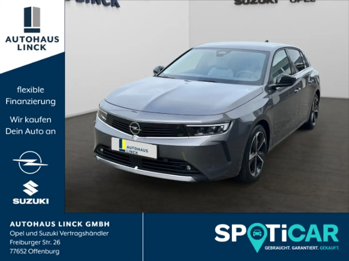 Opel Astra L Elegance 1.2 Turbo EU6e LED Keyless Go Grau - 1