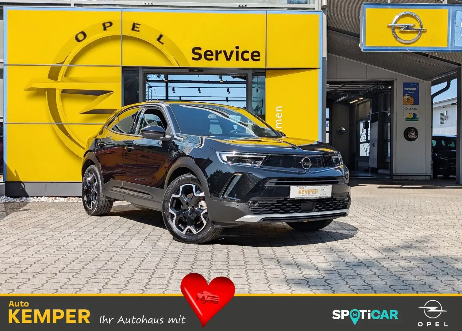 Opel Mokka-E Ultimate *ACC*Navi*Kamera* Schwarz - 1