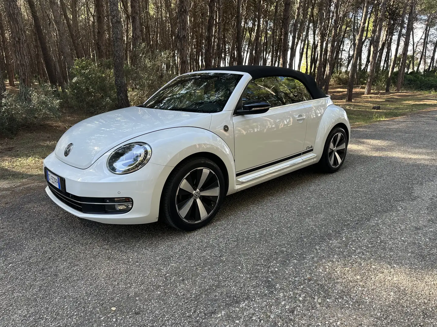 Volkswagen Maggiolino Cabrio 2.0 tdi Club 150cv White - 2