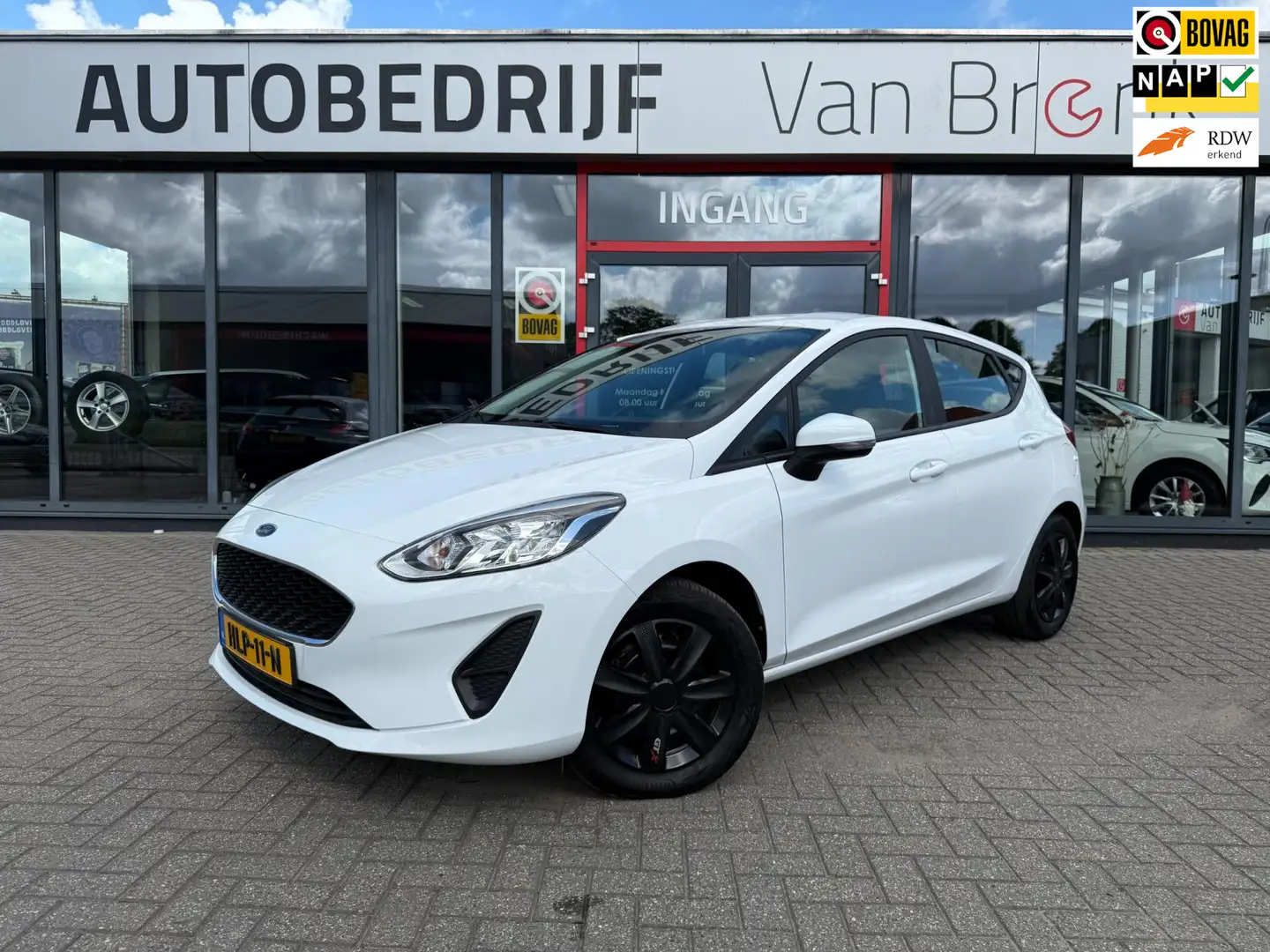 Ford Fiesta 1.0 EcoBoost Connected | PDC | Navi | Carplay Blanc - 1