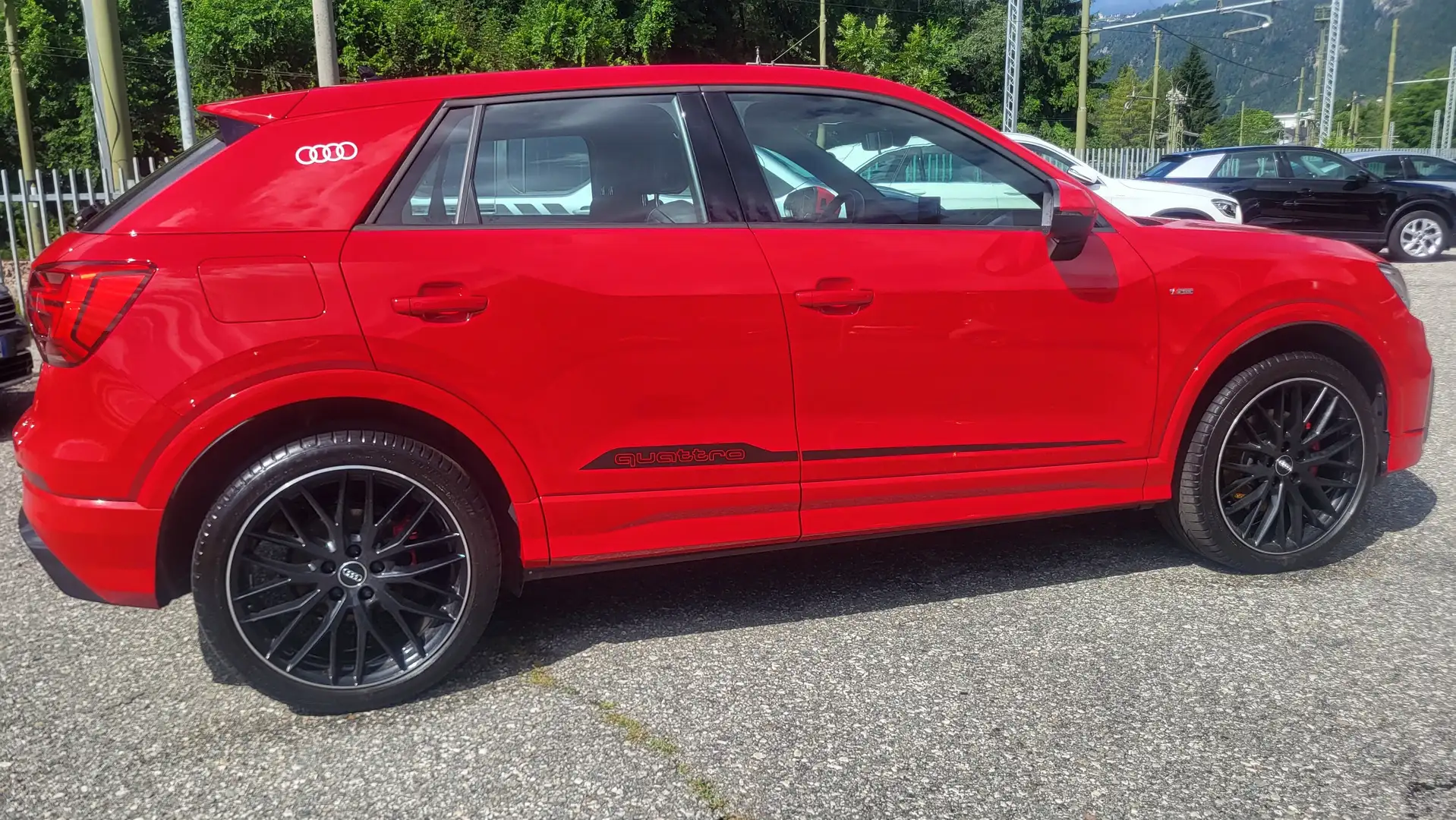 Audi Q2 Q2 40 2.0 TFSI S lineEdition Quattro S-tronic my20 Rosso - 2