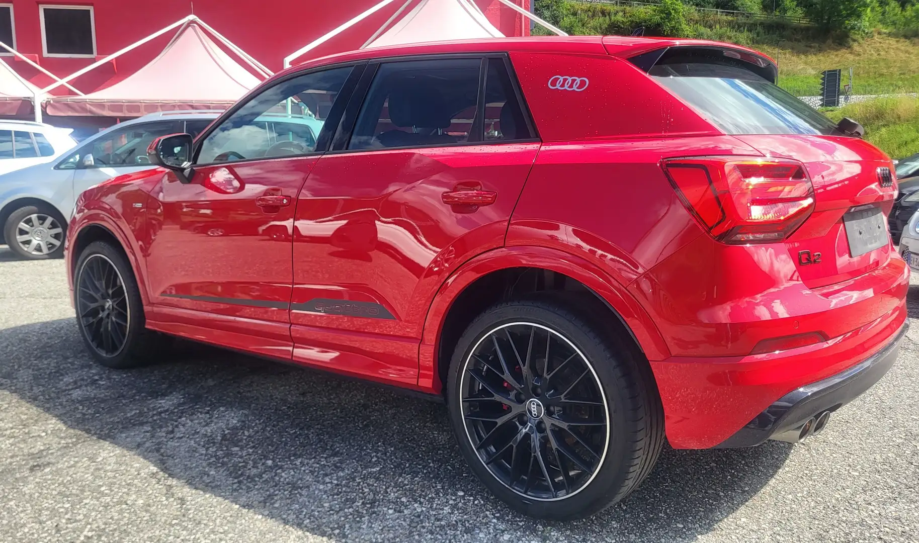 Audi Q2 Q2 40 2.0 TFSI S lineEdition Quattro S-tronic my20 Rosso - 1