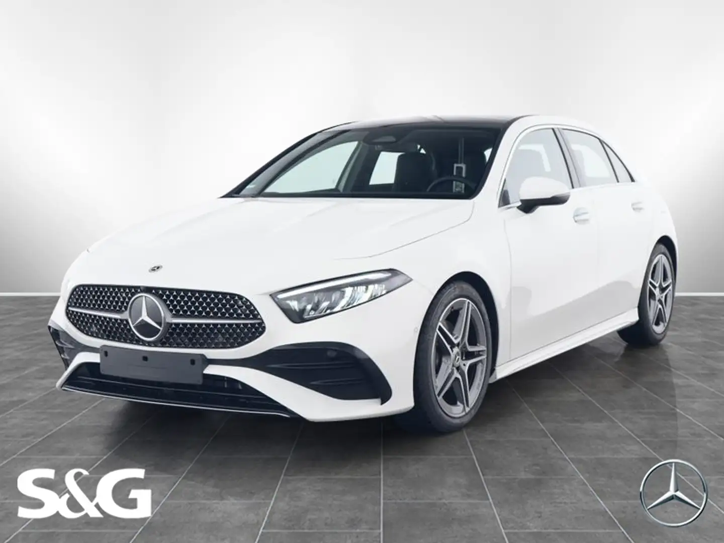 Mercedes-Benz A 180 Kompaktlimousine AMG+PANO+LED+KEYLESS Bianco - 1