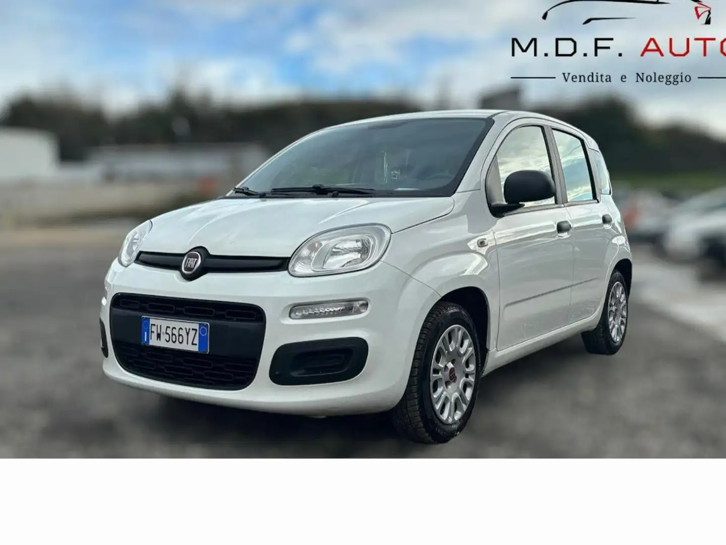 Fiat Panda Panda III 2016 1.2 Lounge easypower Gpl 69cv my19 Bianco - 1