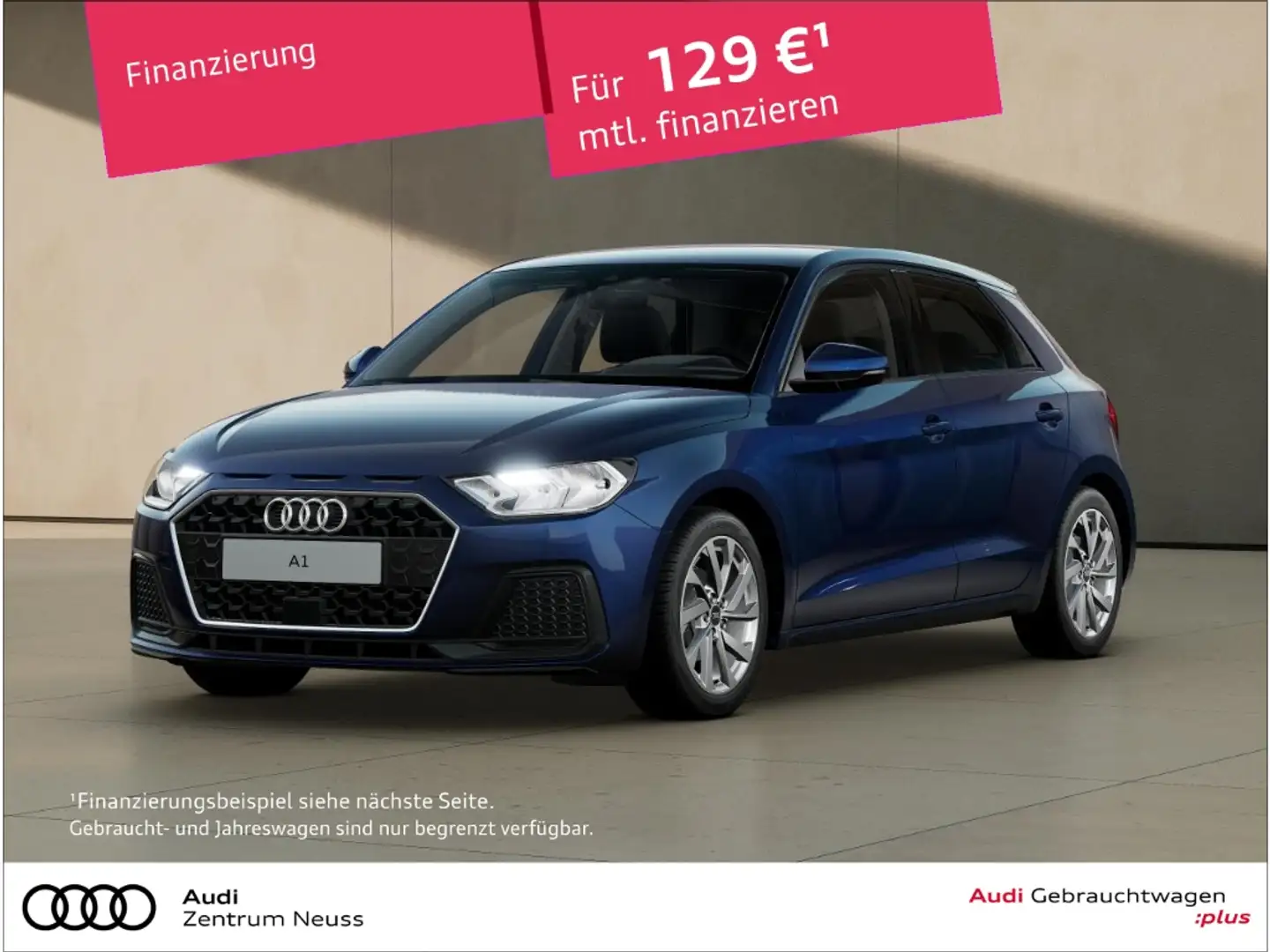 Audi A1 Sportback 25 TFSI Schaltgetriebe Neuwagen Anschlus Bleu - 1
