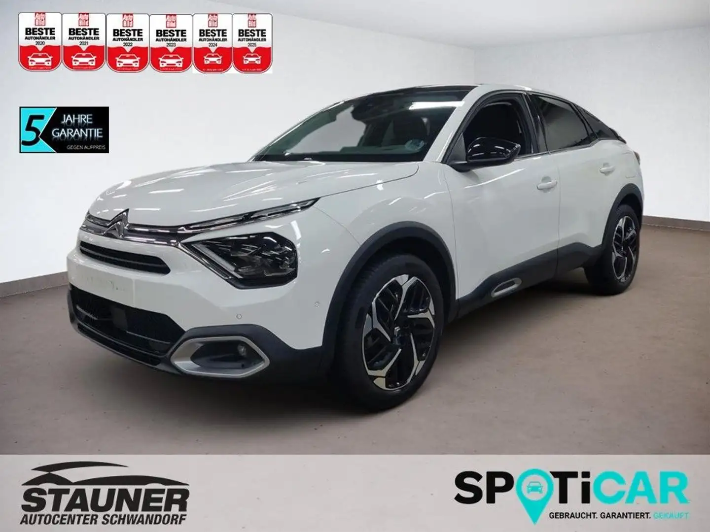 Citroen C4 PureTech 130 Stop&Start AT8 MAX HUD*360KAMERA Weiß - 1