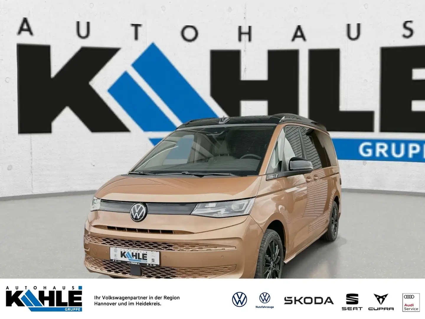 Volkswagen T6 California T7 New Beach Camper 2.0 TDI DSG Klima Navi Zwart - 1