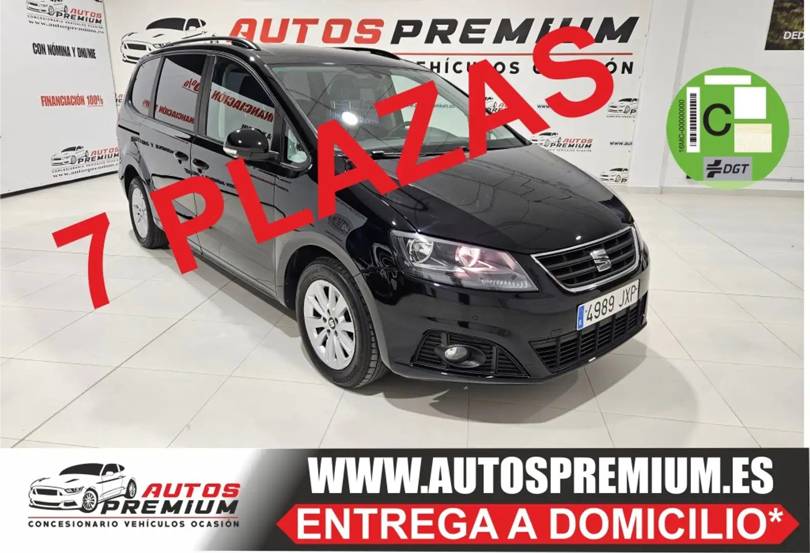 SEAT Alhambra 2.0TDI CR Eco. S&S Reference 150 Negro - 1