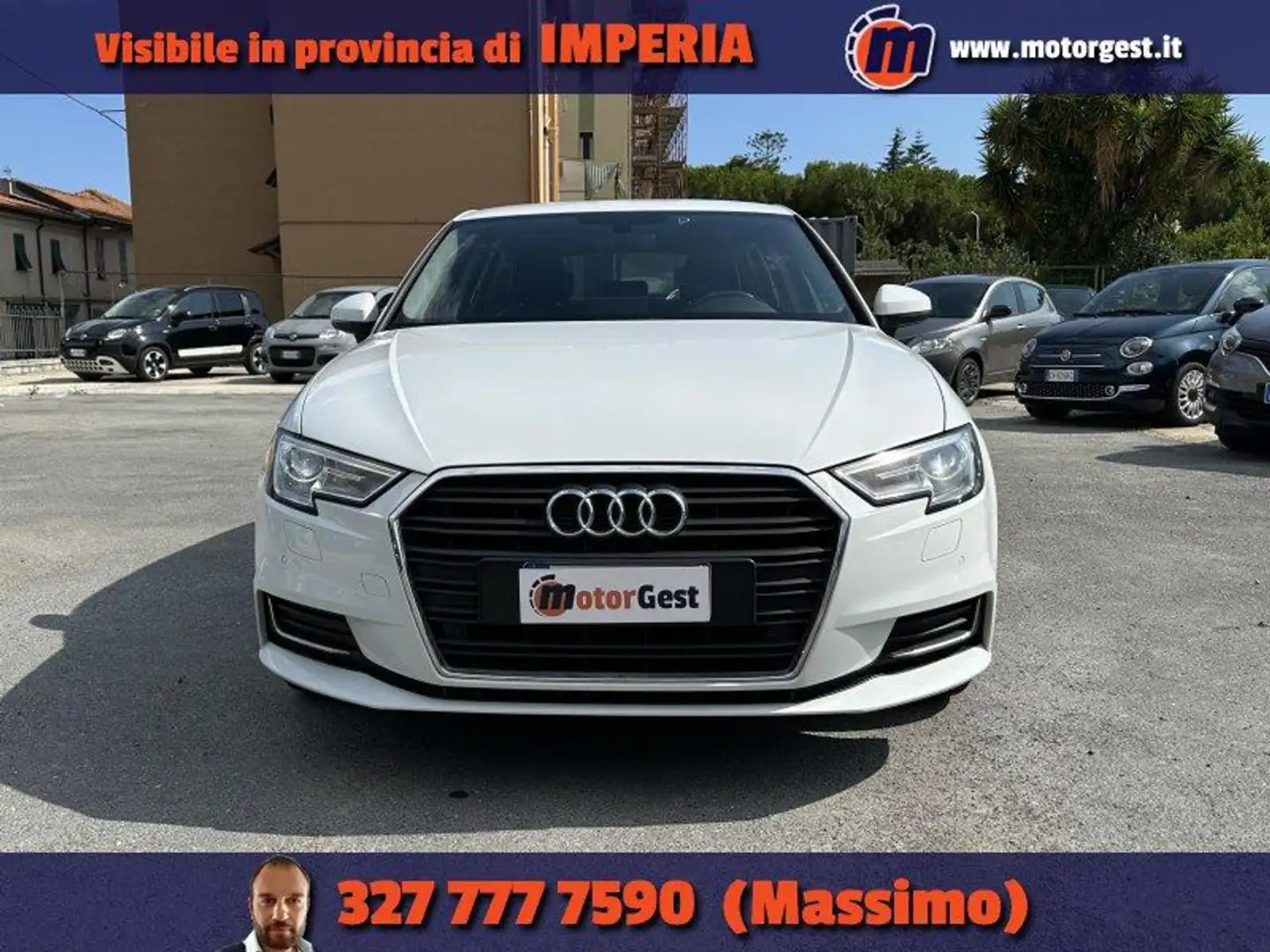 Audi A3 SPB 1.6 TDI 116 CV S tronic Business Bianco - 2