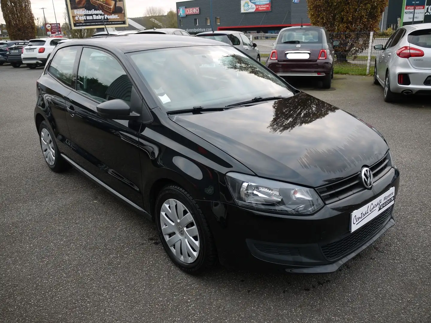 Volkswagen Polo 1.6 TDI 90CH BLUEMOTION TECHNOLOGY FAP TRENDLINE 3P Noir - 1