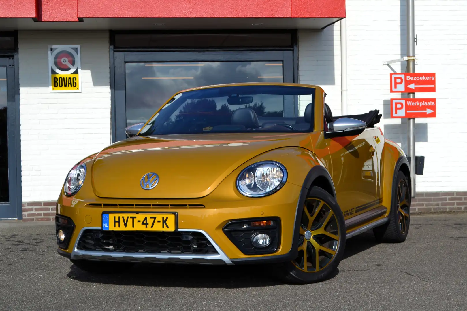 Volkswagen Beetle Cabriolet 2.0 TSI Dune, 220 Pk, 29.000 km ! Uniek Jaune - 1