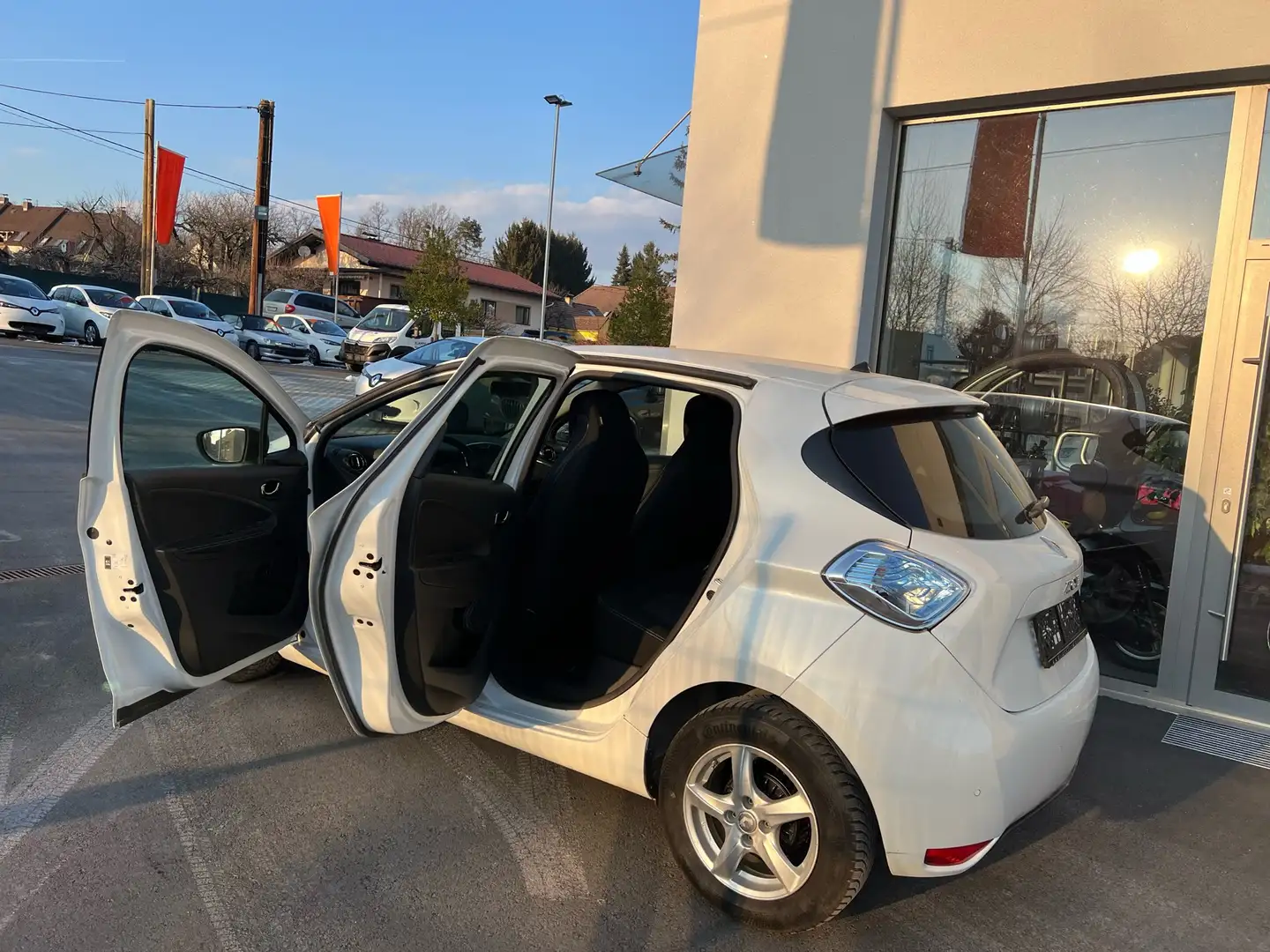 Renault ZOE R110 41 kWh Limited (Batteriemiete) KFZ 536 Weiß - 2