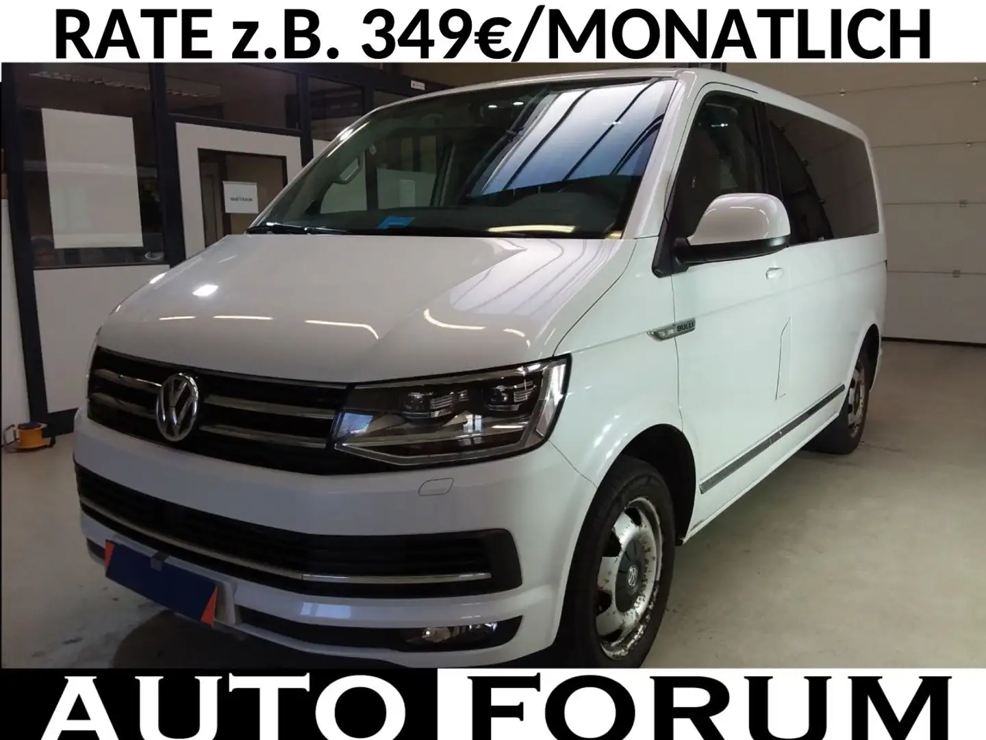 Volkswagen T6 Multivan 2.0 TDI GEN SIX LED SHZG LEDER 7SITZ Weiß - 1