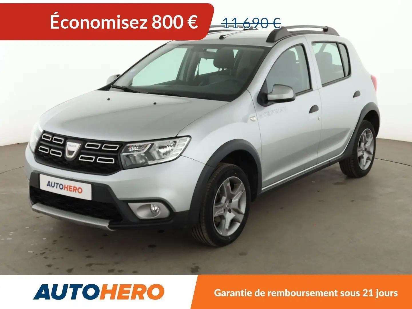 Dacia Sandero Stepway 1.0 SCe Ambiance Gris - 1