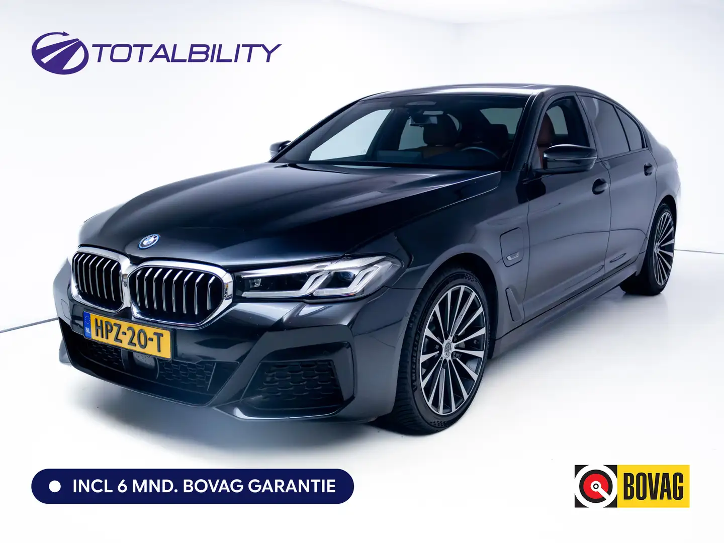 BMW 545 5-serie 545e xDrive High Exec. M-sport Black Editi Noir - 1