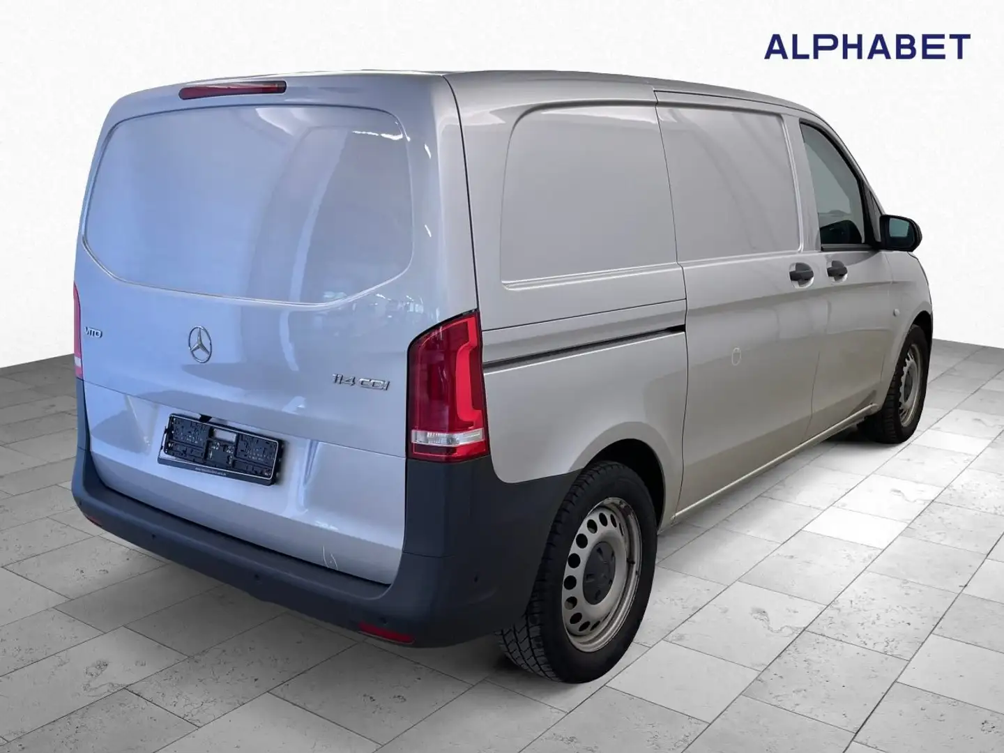 Mercedes-Benz Vito Kasten 114 CDI RWD kompakt|SORTIMO REGALE Silver - 2