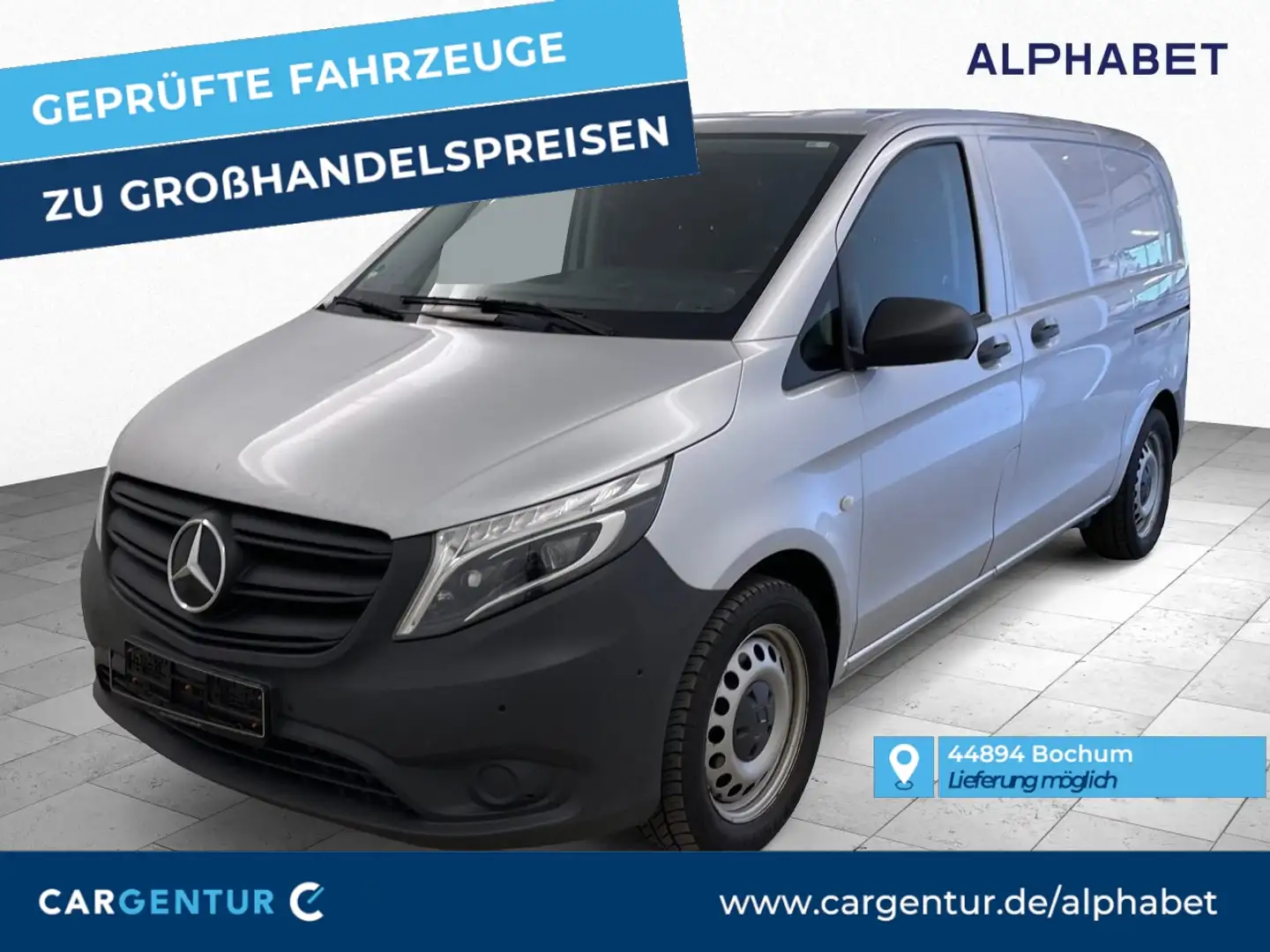Mercedes-Benz Vito Kasten 114 CDI RWD kompakt|SORTIMO REGALE Silver - 1