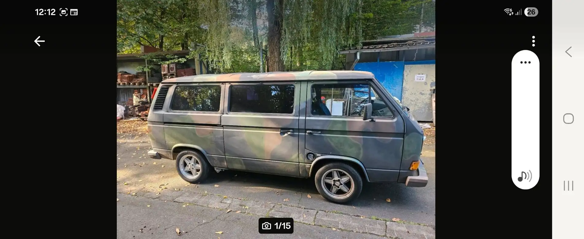 Volkswagen T3 ehemaliger T3 der Bundeswehr - 1
