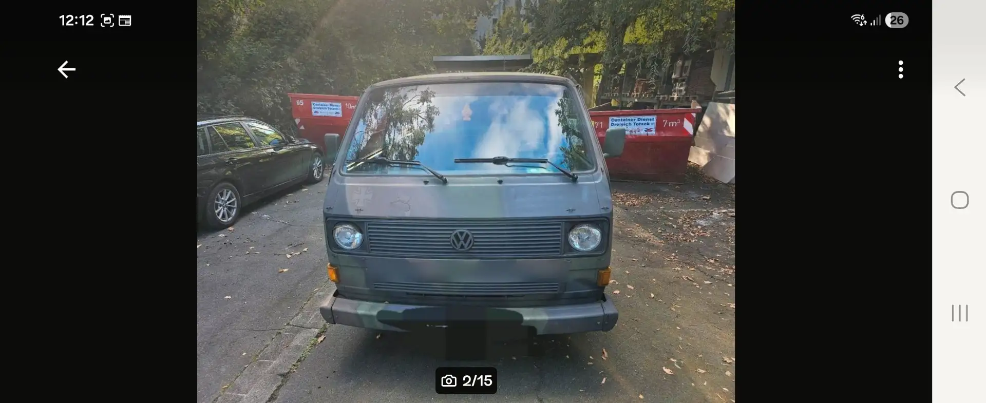 Volkswagen T3 ehemaliger T3 der Bundeswehr - 2