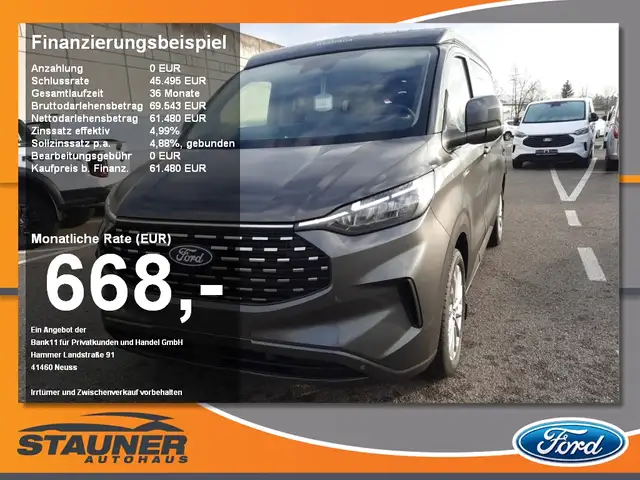 Ford Tourneo Custom Nugget Titanium 2.0 EcoBlue 320L1