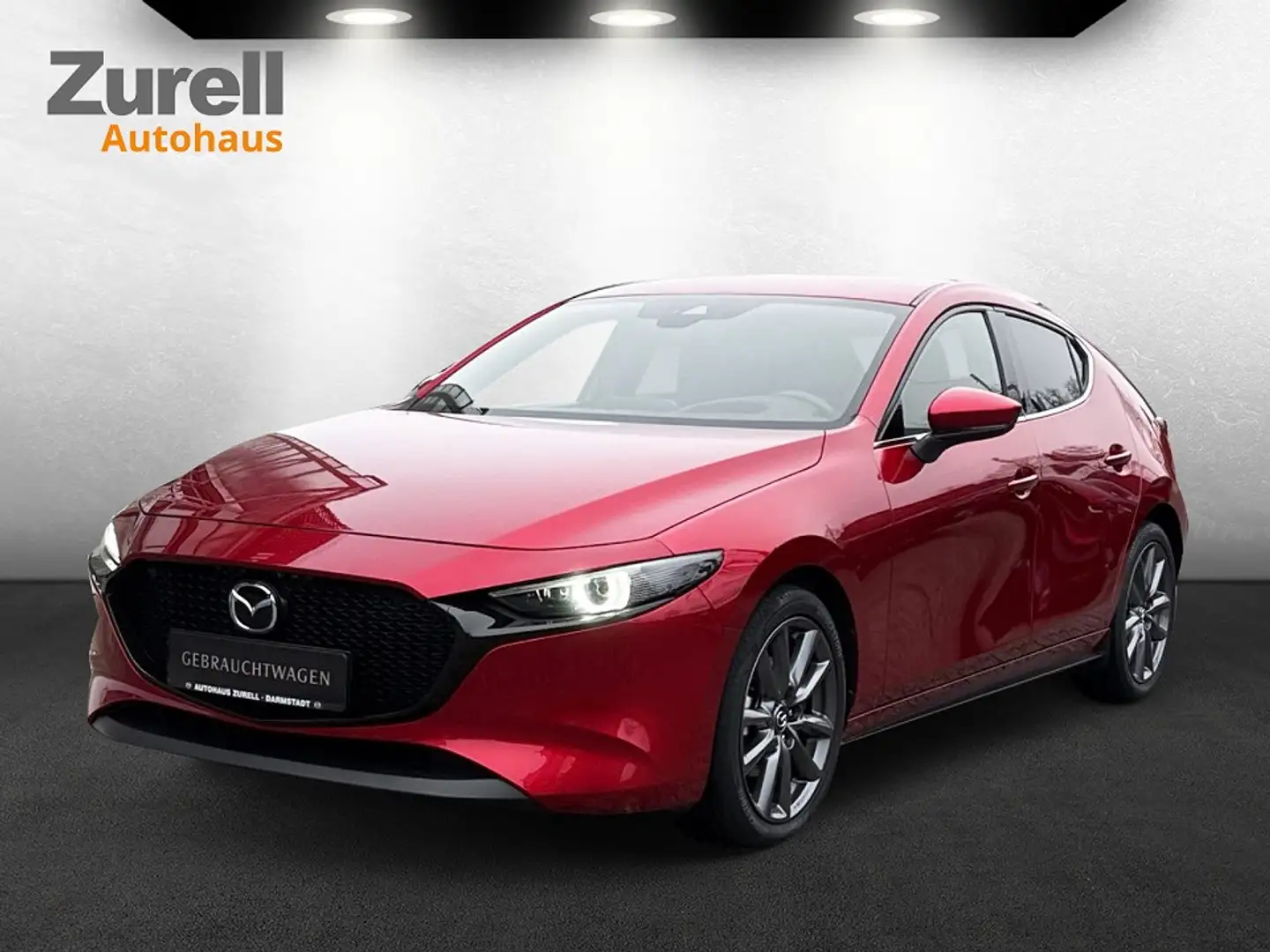 Mazda 3 SKYACTIV-G 2.0 Mild Hybrid SELECTION A18 DES-P Rojo - 1