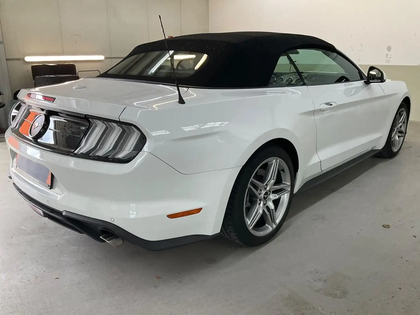 Ford Mustang Cabrio 2,3 EcoBoost*Automatik*Windschott*LED*B&O* Weiß - 2