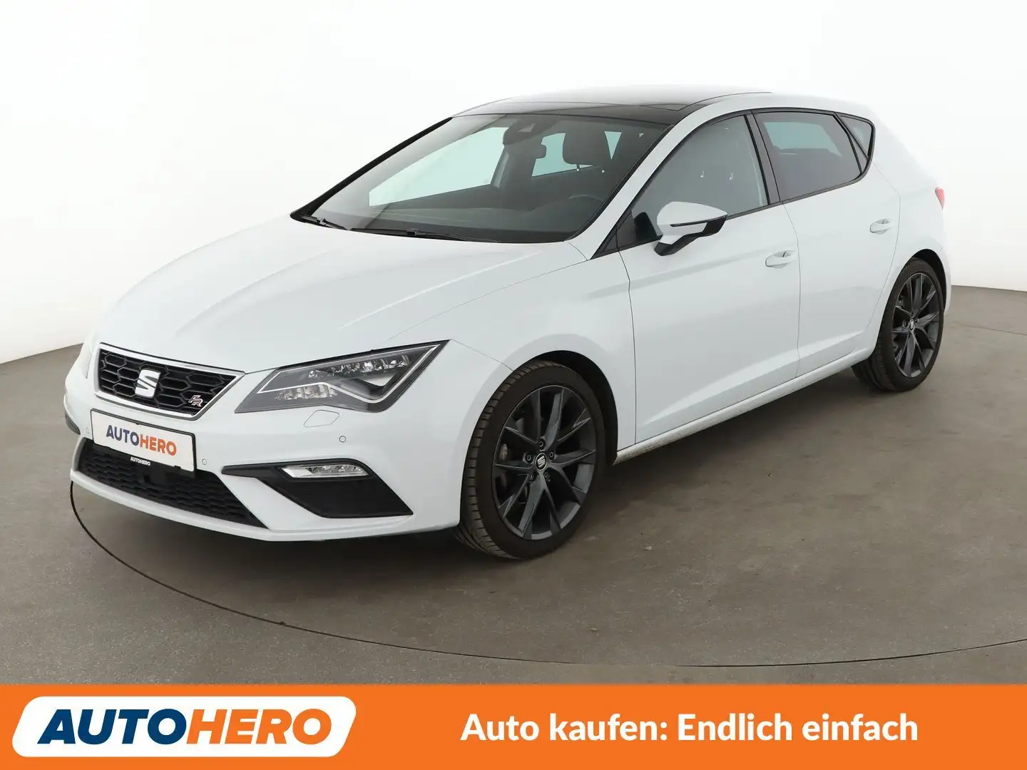 SEAT Leon 1.5 TSI ACT FR*NAVI*TEMPO*CAM*SHZ* Weiß - 1