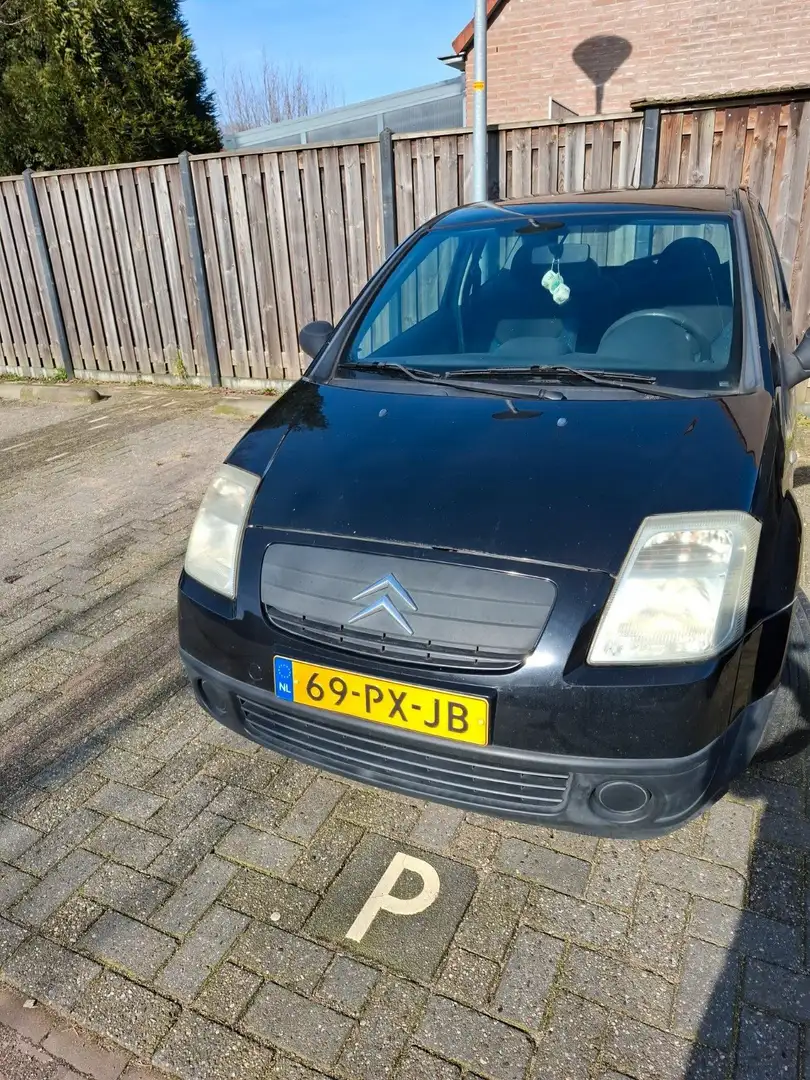 Citroen C2 1.1i Furio Zwart - 1