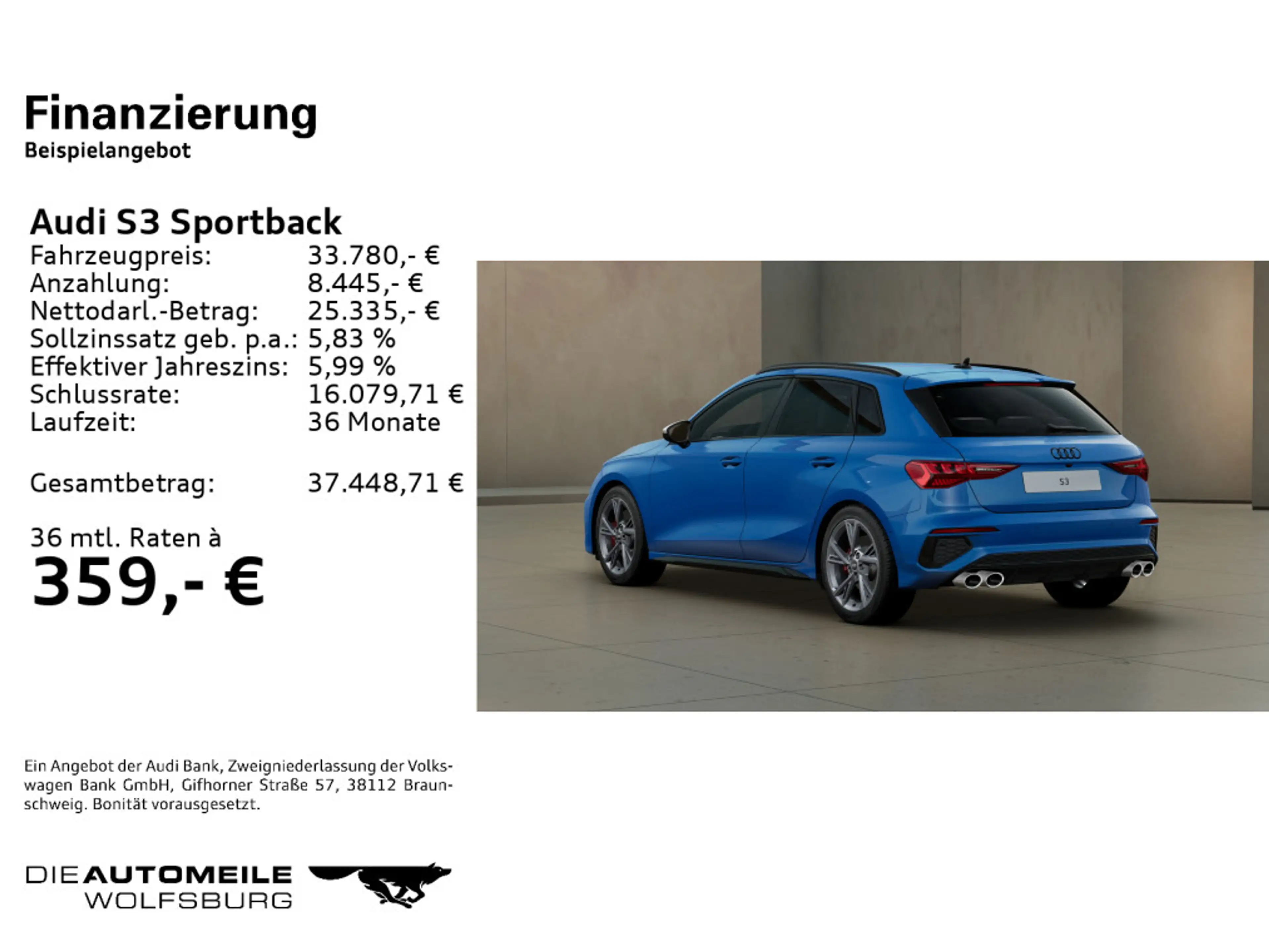 Audi S3 2.0 TFSI quattro S-tronic Rückkam/M — photo 2