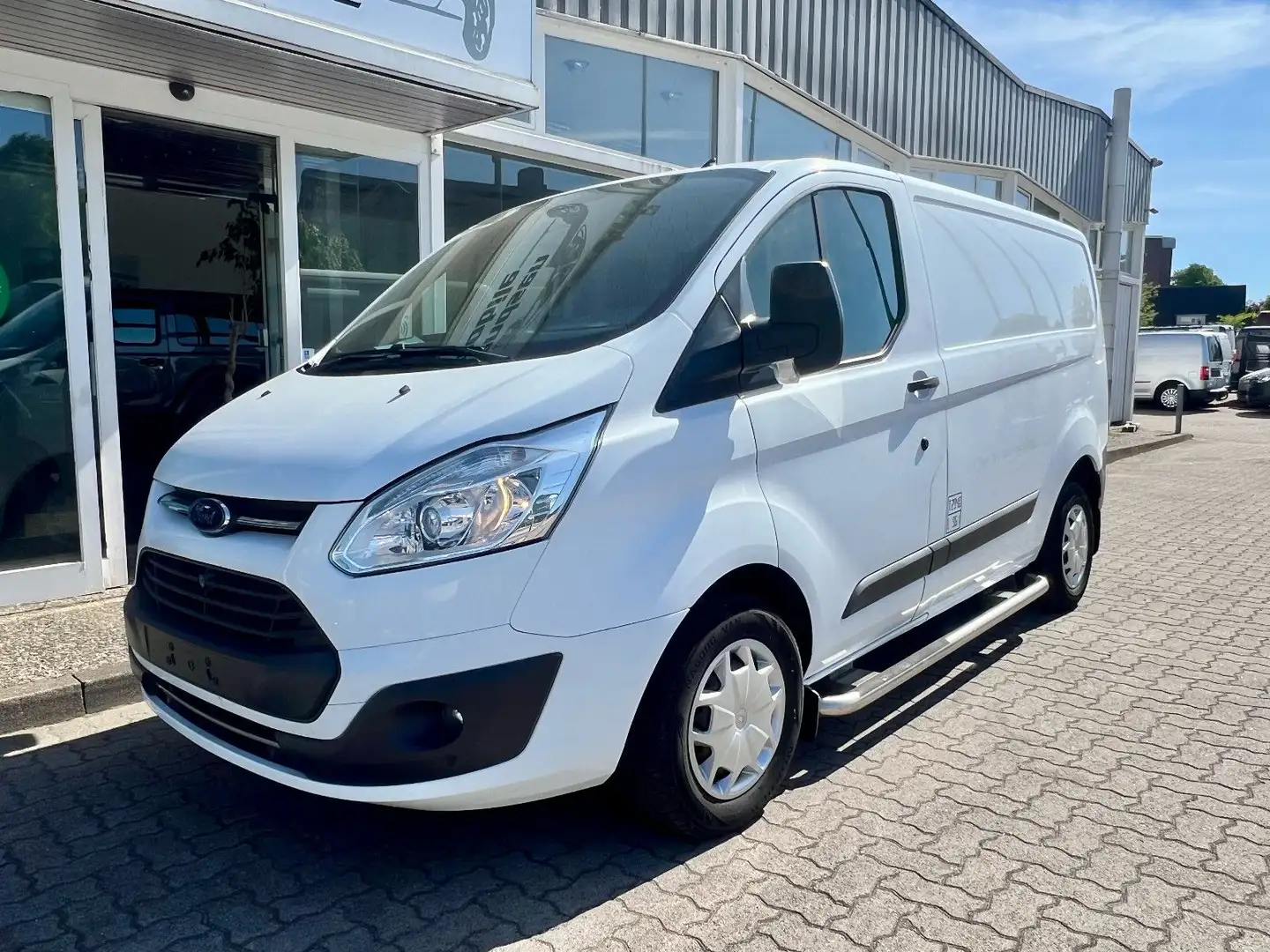 Ford Transit Custom TRANSIT CUSTOM KASTEN 290 L1 TREND/STANDHZG./TÜV Weiß - 2