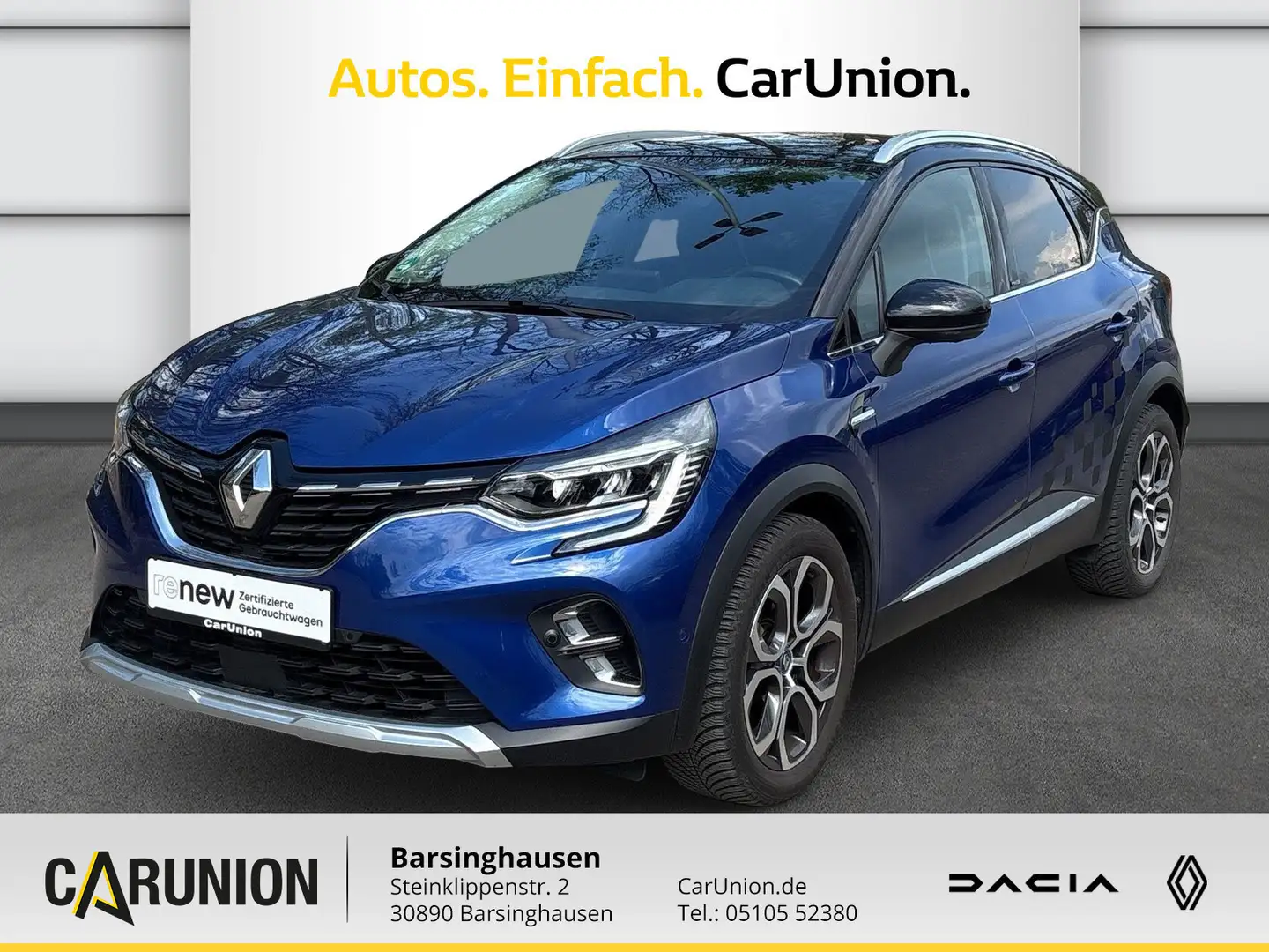 Renault Captur EDITION ONE E-TECH PLUG-IN 160 Blu/Azzurro - 1