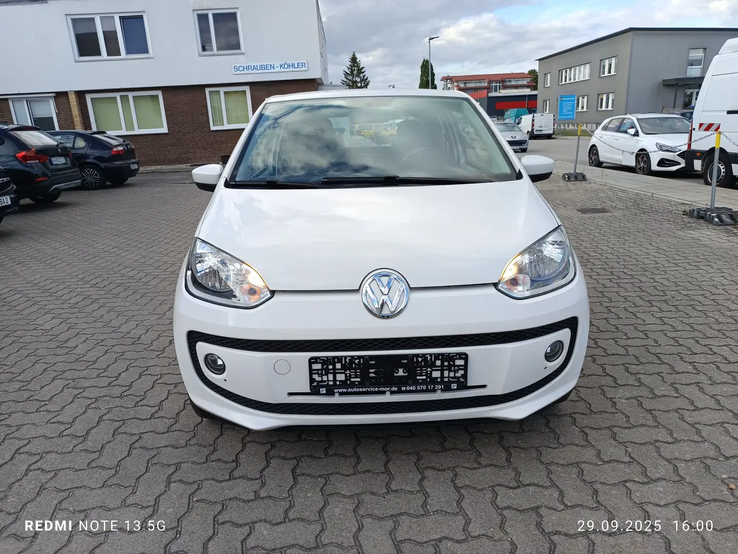 Volkswagen up! 2Hand Allwetter Reifen Klima Preis inkl MwSt. Weiß - 1