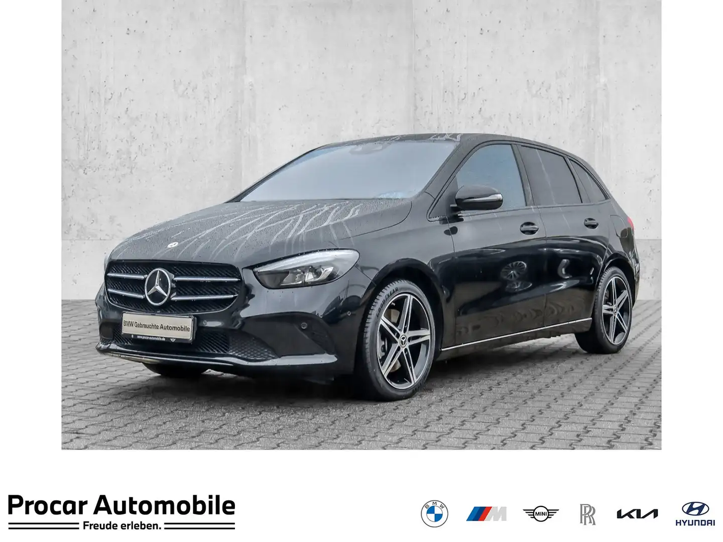 Mercedes-Benz B 250 8-Fachbereift - e Progressive NAVI+AHK+Business-Pa Schwarz - 1