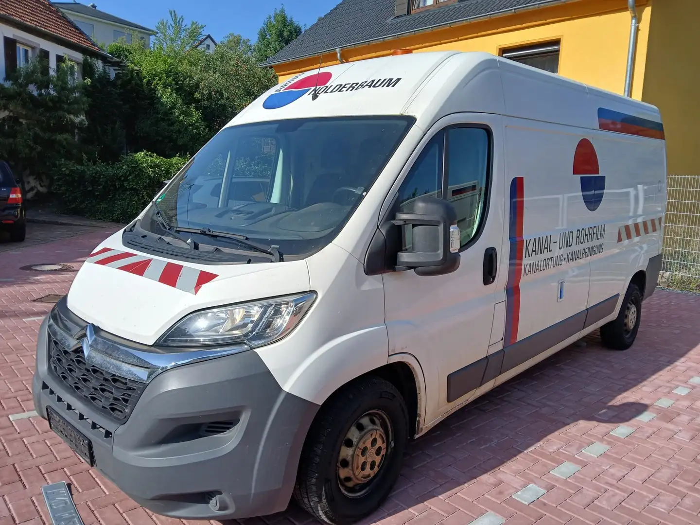 Citroen Jumper TV Kanal Untersuchung Kanalreinigung Rohr Weiß - 1