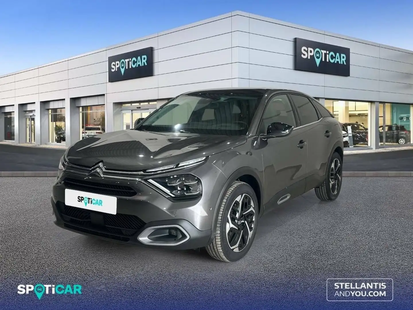 Citroen C4 PureTech 130 S&S EAT8 Plus Gris - 1