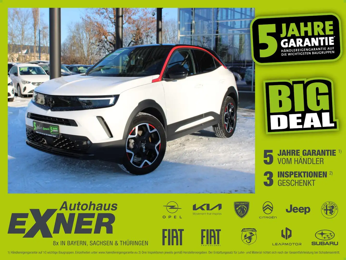 Opel Mokka-E Mokka e GS-LINE LED+Fernlichtass.+Kam.+KlimaA+LM Weiß - 1