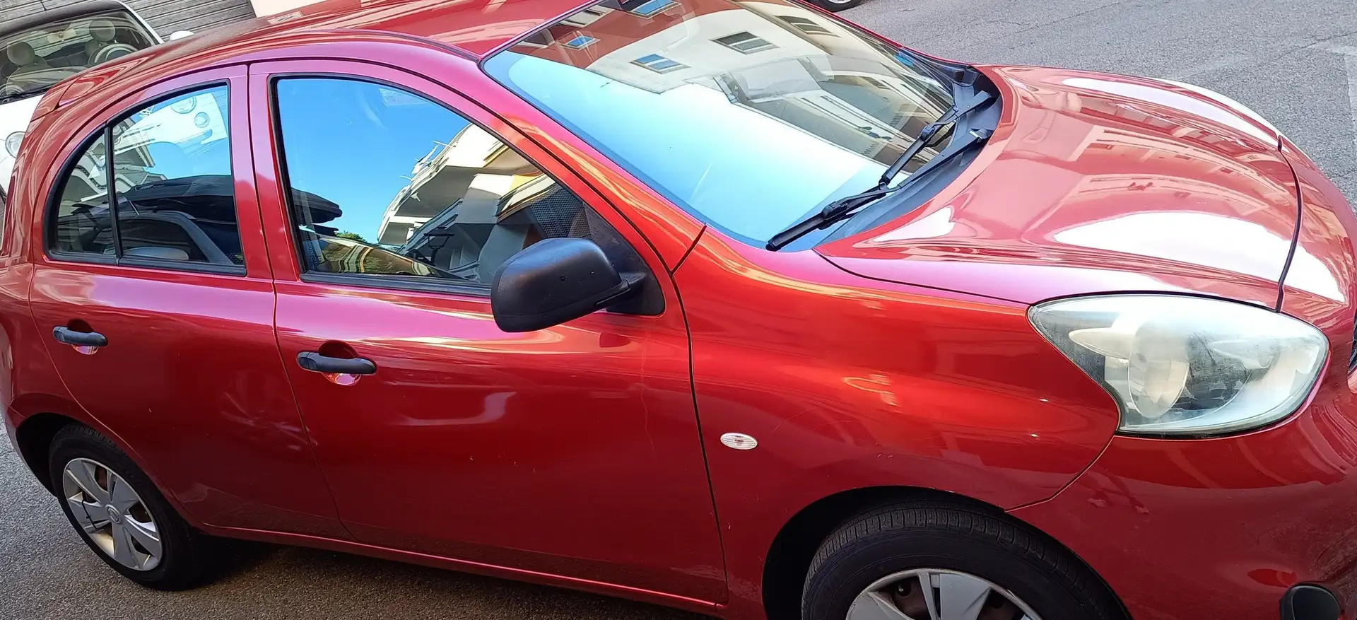 Nissan Micra Micra IV 2013 1.2 Comfort eco Gpl Rosso - 2