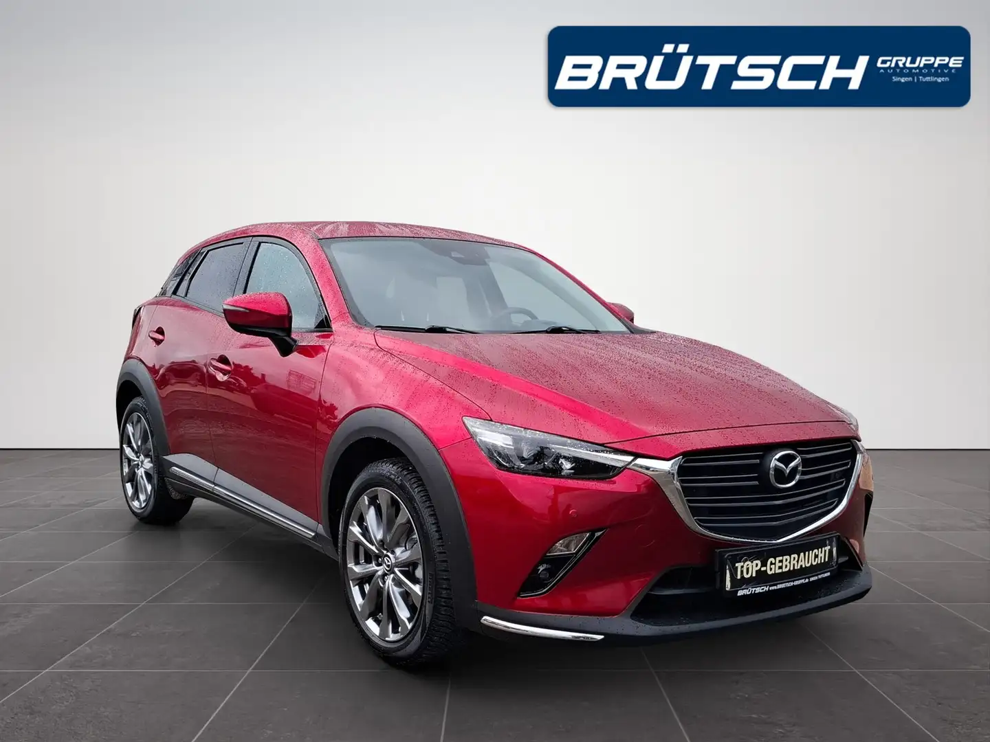 Mazda CX-3 Edition 100 KLIMA / NAVI / LED / E-SITZE / SITZHEI Rot - 2