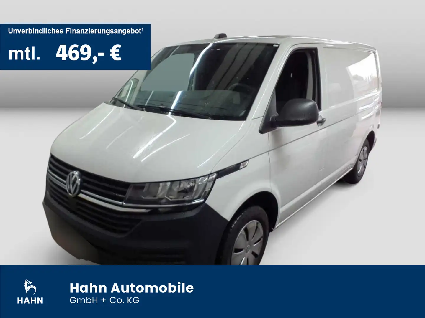 Volkswagen Transporter T6.1 2.0TDI DSG Kasten KR Klima APP Weiß - 1