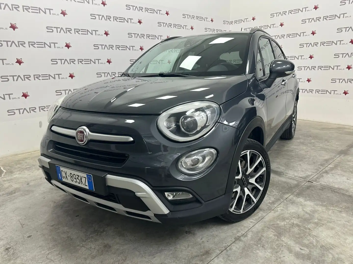 Fiat 500X 500X 2.0 MultiJet 140 CV AT9 4x4 Cross Grigio - 1