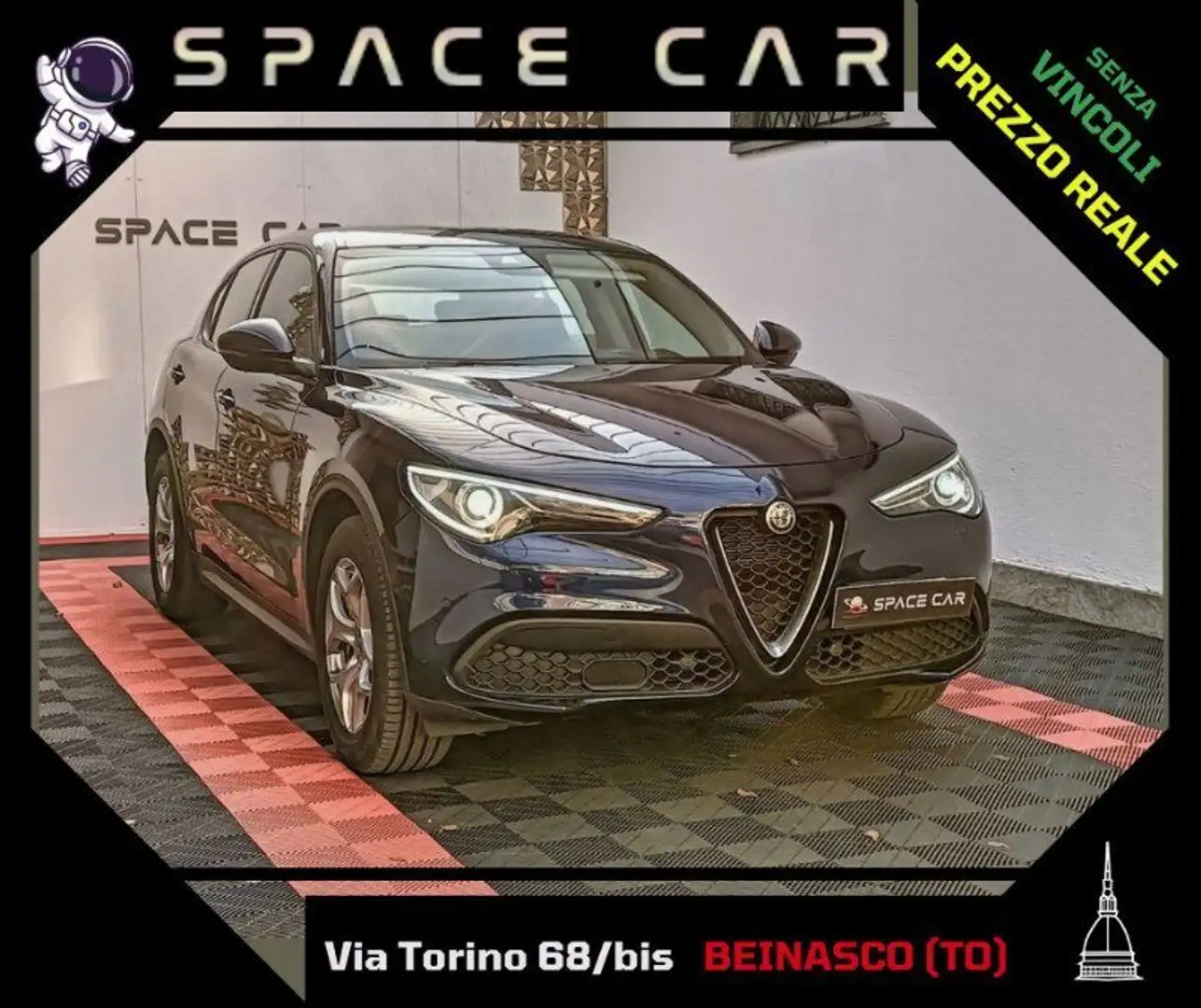 Alfa Romeo Stelvio Stelvio 2.2 Turbodiesel 190 CV AT8 Q4 Business Blau - 1