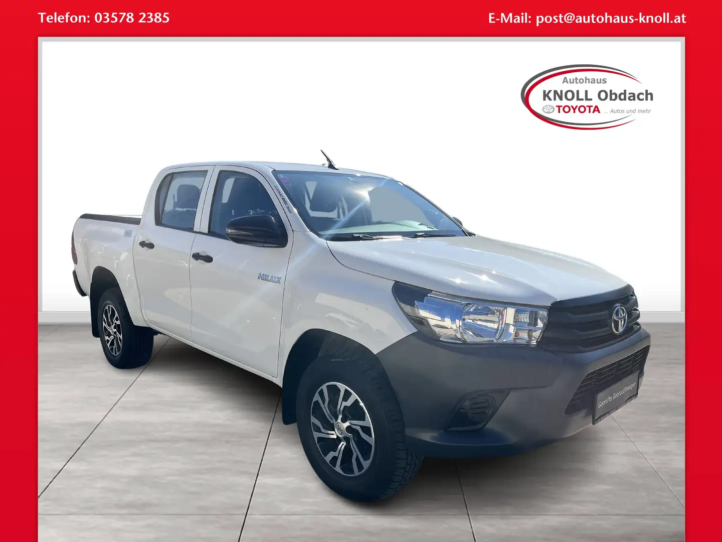 Toyota Hilux Double Cab Country 4x4 Wit - 1