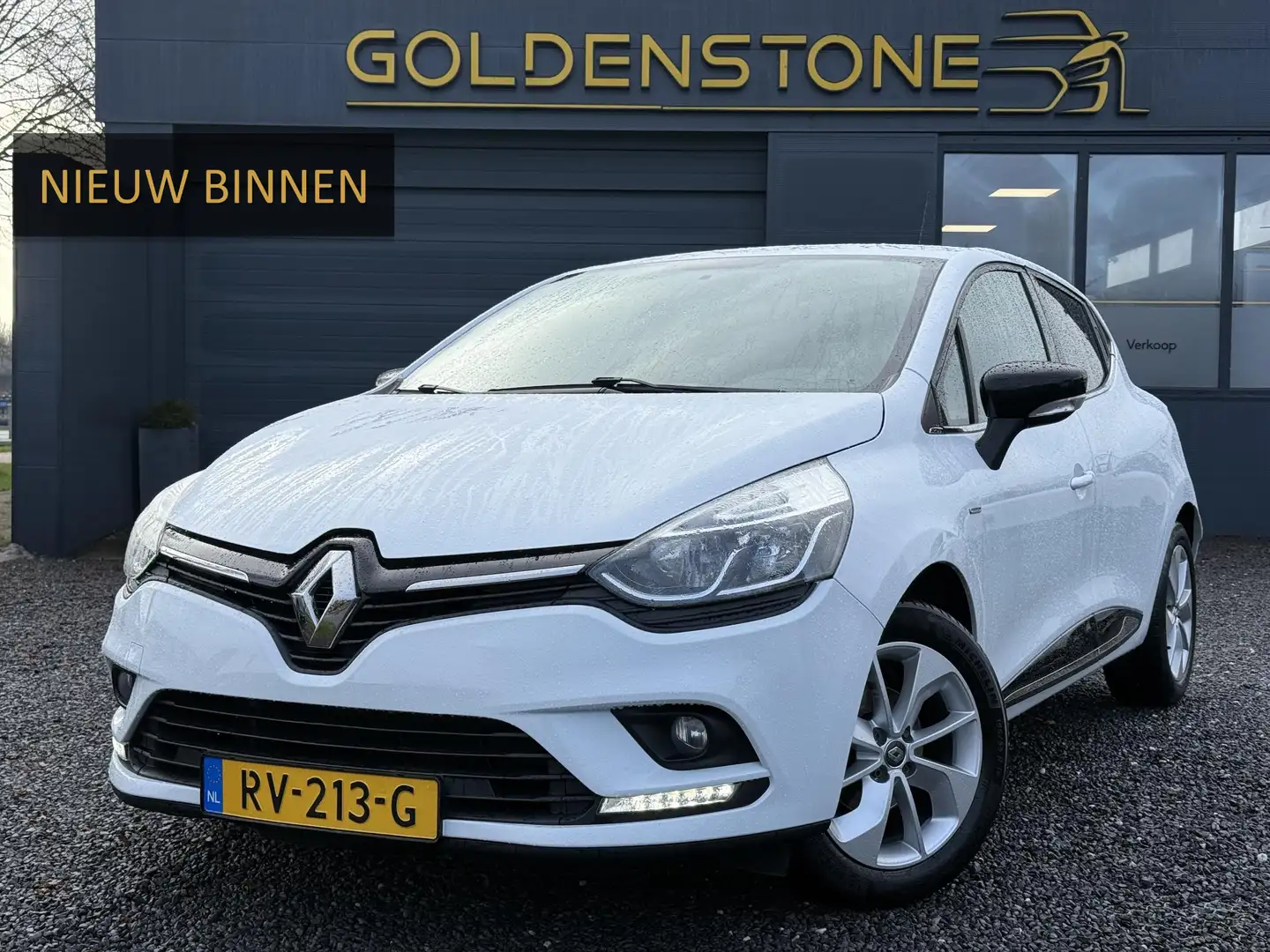 Renault Clio 0.9 TCe Limited 1e Eigenaar,Dealer Onderhouden,Nav Blanc - 1